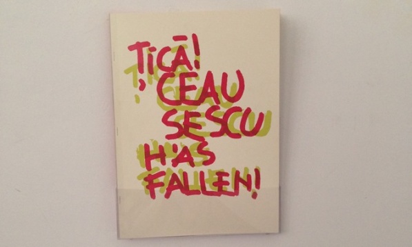 Andreea Dobrin // Ţică! Ceauşescu has fallen!