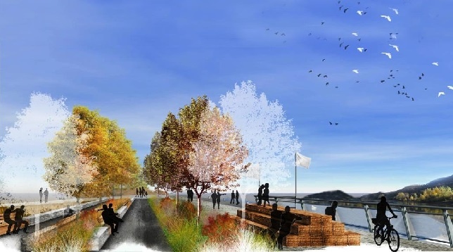 Irina Mihuț // Reintegrare waterfront Bistrița 