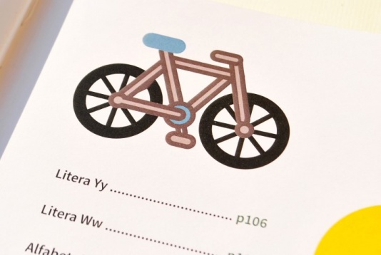 Ana-Maria Ștefan // Design de carte - Abecedarul școlar 