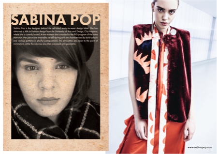 Studio visit // Sabina Pop
