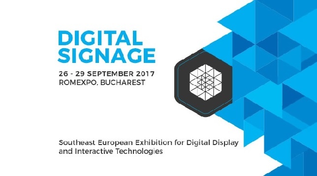 Digital Signage - prima expoziție din sud-estul Europei dedicată display-urilor digitale și tehnologiilor interactive