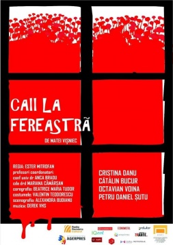 Spectacolul „Caii la fereastră” face parte din micro-stagiunea stArtAct @unteatru