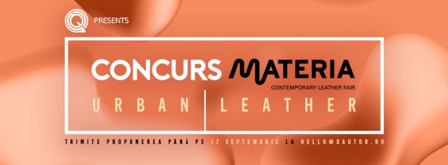 Concurs MATERIA - URBAN LEATHER