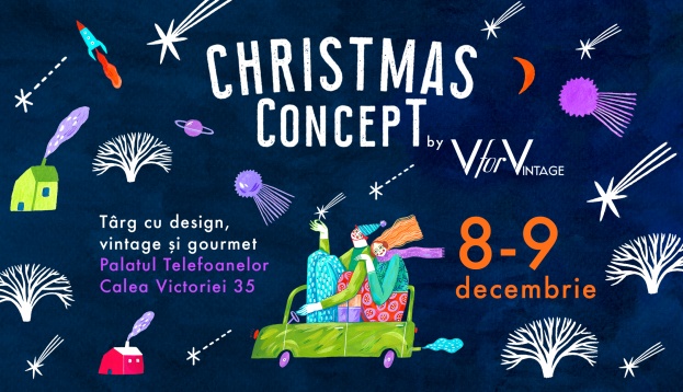Christmas CONCEPT #3 – târg cu design, vintage, gourmet și bio cosmetics