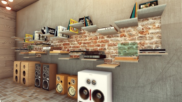 PURE INDIE RECORDS // VINYL ARTWORK COVERS EXHIBITION 