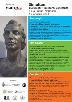 Ziua Culturii Naționale - Proiectul Simultan: București/ Timișoara/ Constanța