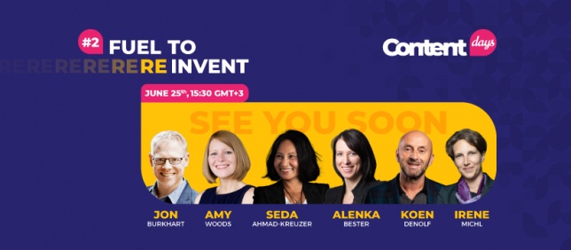 ContentDays, eveniment satelit al WeContent Conference, revine cu a doua ediție