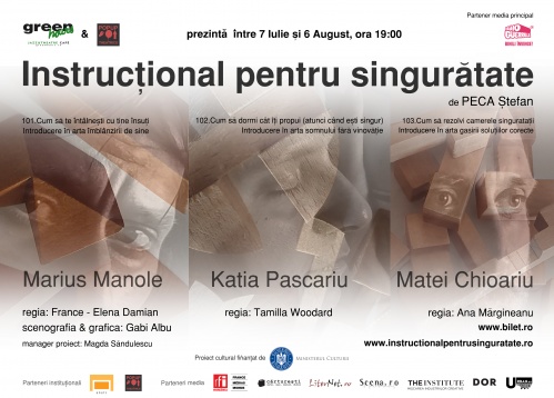 INSTRUCȚIONAL PENTRU SINGURĂTATE