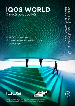 IQOS World creează o nouă perspectivă în cadrul Romanian Design Week