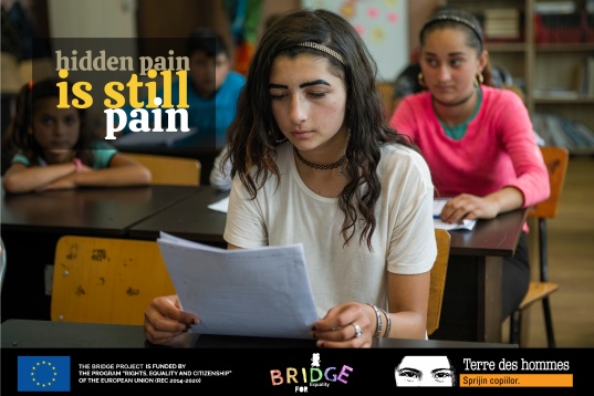 Campania "Hidden pain is still pain" - violența de gen nu trebuie ascunsă