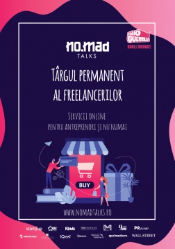 NO.MAD Talks adună pachete de servicii pentru dezvoltare personală și de business la Târgul online al freelancerilor