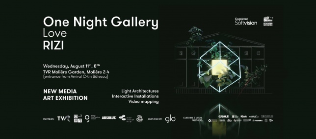 ONE NIGHT GALLERY LOVE RIZI deschide publicului Grădina TVR Molière 