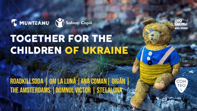 Concert-maraton caritabil pentru copiii refugiați din Ucraina