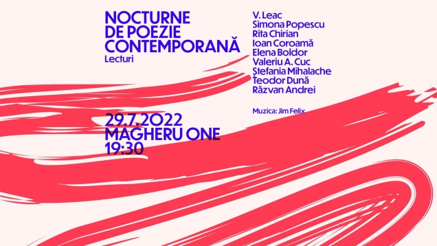 Începe cea de-a 8-a ediție a Nocturnelor de Poezie Contemporană 