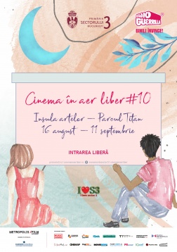 Filme de autor la Cinema în aer liber, pe Insula Artelor din Parcul Titan 