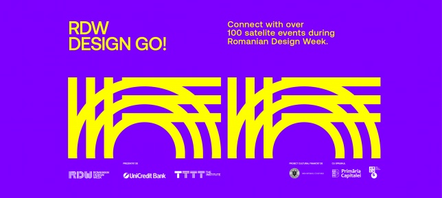100+ evenimente satelit în programul RDW Design GO! 2023