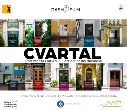 Lansare de carte și film documentar:  CVARTAL - patrimoniul cultural al cartierelor din București