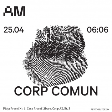 Magdalena și Bogdan Pelmuș expun „Corp Comun” la Arsmonitor