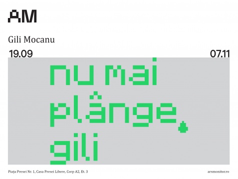 Arsmonitor deschide noul an expozițional cu personala lui Gili Mocanu