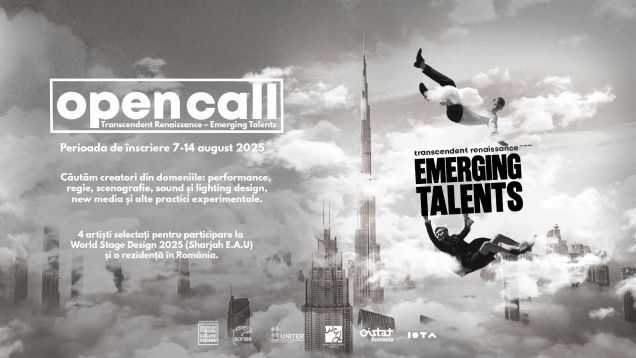 „Transcendent Renaissance – Emerging Talents” deschide porțile către o rezidență internațională în cadrul World Stage Design 2025