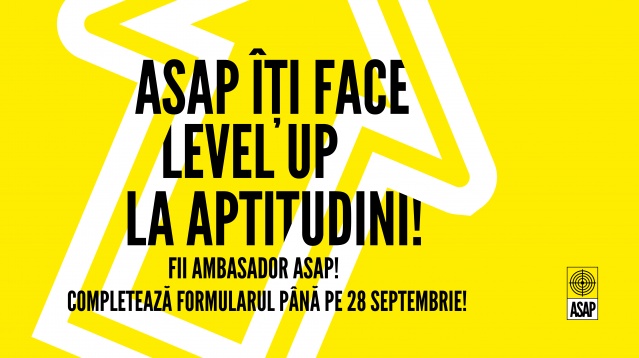 Elevii pot deveni liderii sustenabilității în școli. ASAP lansează un nou apel pentru ambasadori și anunță un parteneriat cu Fundația Calea Victoriei