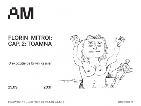 Toamna începe cu Florin Mitroi, a doua expoziție semnată de Erwin Kessler la Arsmonitor