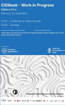 CSWeek – Săptămâna Sustenabilității Creative, Ediția a IV-a, se deschide la MNLR