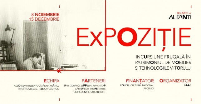 Vernisaj, masă rotundă, deschidere publică a expoziției „Biblioteca Alifanti” @CdRF