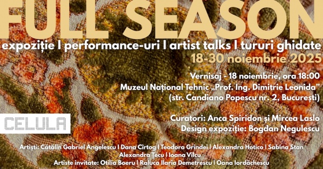 Despre introspecție, transformare și dezrădăcinare, în noiembrie în spațiile Celulei de Artă 