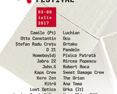 Zidurile prind din nou culoare la Sibiu. Line-up-ul SISAF 2017