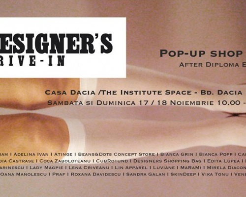 Designers Drive-in pop-up shop #12 / Diploma Edition