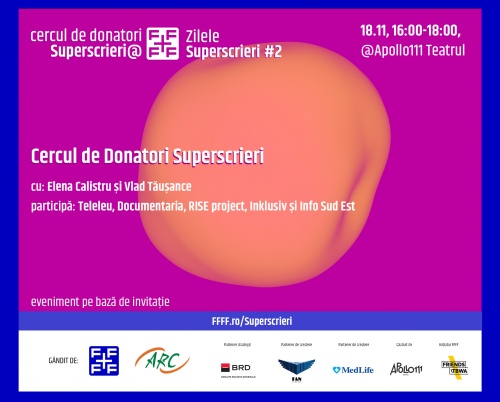 Ne transformăm bulele ca să mișcăm lumile: Zilele Superscrieri