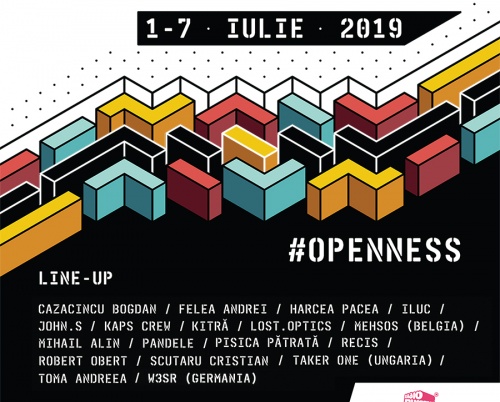 Artiștii de artă stradală transmit un mesaj unitar pe zidurile din Sibiu - #Openness