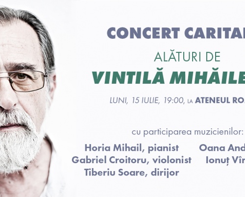 Alături de antropologul Vintilă Mihăilescu