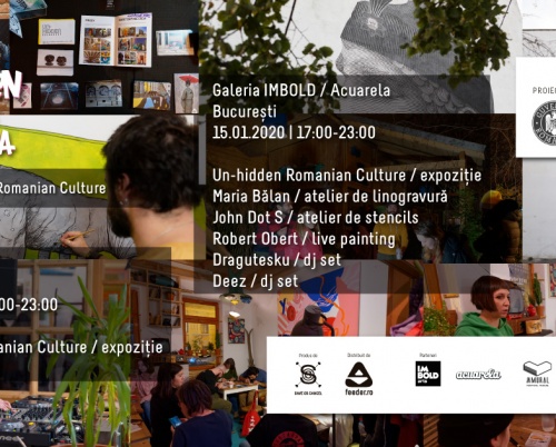 Un-hidden Romanian Culture, evenimente organizate cu ocazia Zilei Culturii Naționale