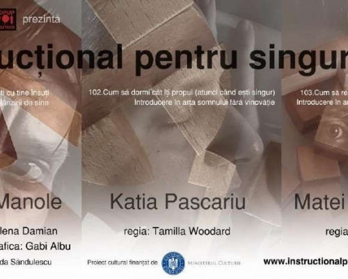 INSTRUCȚIONAL PENTRU SINGURĂTATE, selectat în secțiunea ONLINE a Festivalului UNDERCLOUD