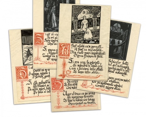 Miorița, Meșterul Manole și Zburătorul în arte vizuale, ilustrație de carte și muzică rock