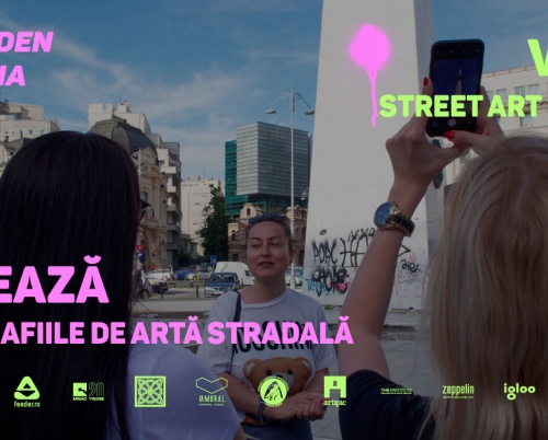 Un-hidden Romania – Vezi și votează imaginile înscrise în Apelul Deschis pentru Fotografie de Street Art