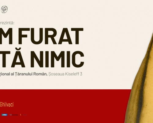 Premiera spectacolului de teatru imersiv„Eu nu am furat niciodată nimic“