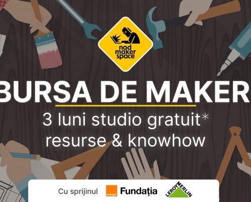 Nod Makerspace oferă un studio gratuit startup-urilor din domeniul designului, artelor, tâmplăriei și alte domenii conexe