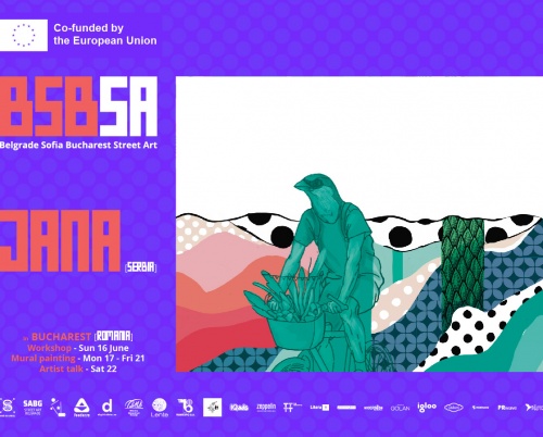 BSBSA găzduiește prima intervenție artistică creată de artista Jana Danilović în București