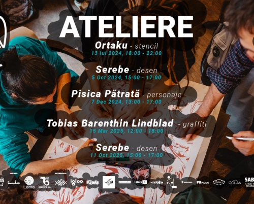 Au început înscrierile la atelierele creative Romanian Street Art