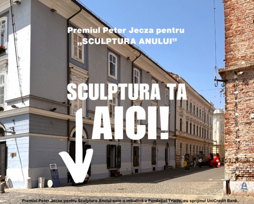 Premiul „Peter Jecza” pentru SCULPTURA ANULUI: 8.000 euro pentru o lucrare de artă publică în Timișoara