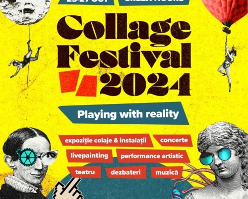 Mâine începe Collage Festival - un colaj al artelor în București, până pe 27 octombrie