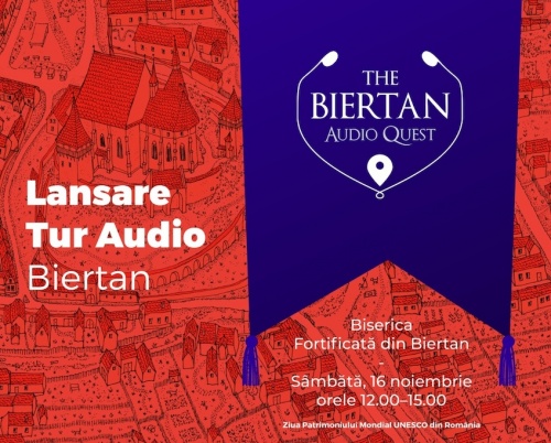 Proiectul „Culture & Cultures. Connecting the Dots” lansează turul audio al satului Biertan de Ziua Patrimoniului Mondial UNESCO în România