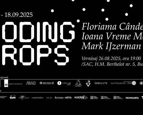 Puncte de confluenta intre arta si stiinta in expozitia Coding Drops, intre 26 august - 18 septembrie, la galeria /SAC din Bucuresti