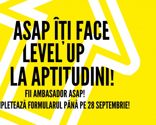 Elevii pot deveni liderii sustenabilității în școli. ASAP lansează un nou apel pentru ambasadori și anunță un parteneriat cu Fundația Calea Victoriei