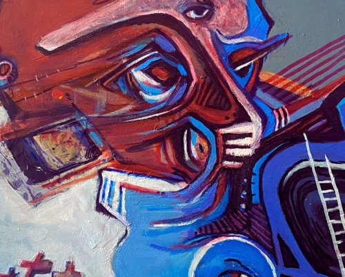  „Divină Eroare în cheie antifragilă” – primul vernisaj personal ca stagiar UAP a lui Nairam. Marian Văsii, pe 29 noiembrie, la Brăila